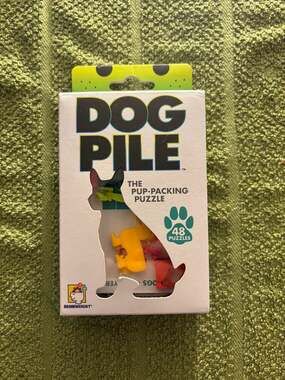 Brainwright Dog Pile The Pup-Packing Puzzle
